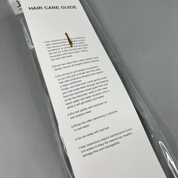 12” Body Wave #613 Platinum Blonde Unprocessed Brazilian Human Hair Extensions - Picture 5 of 5